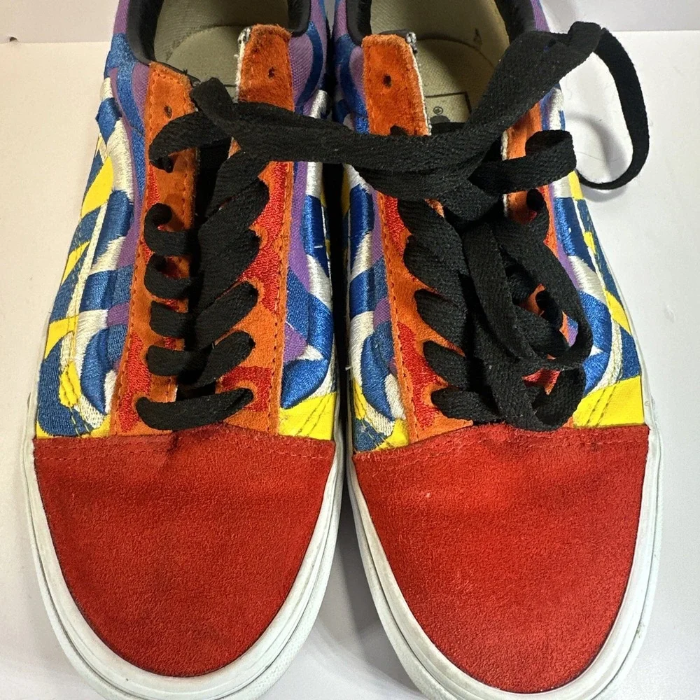 VANS Off The Wall Old Skool Statement✨ Unisex✨M 5.5✨ W 7 Skate Shoes Color Block
